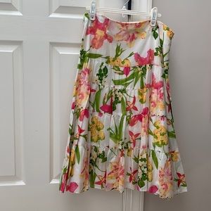 Beautiful Floral Tiered Skirt by Jade